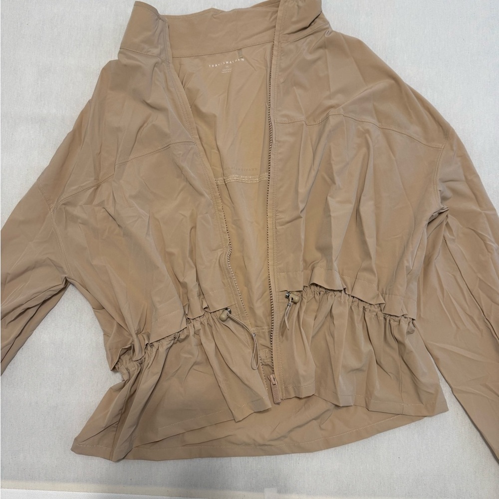 Travis Mathew Light Brown Zip-Up Jacket